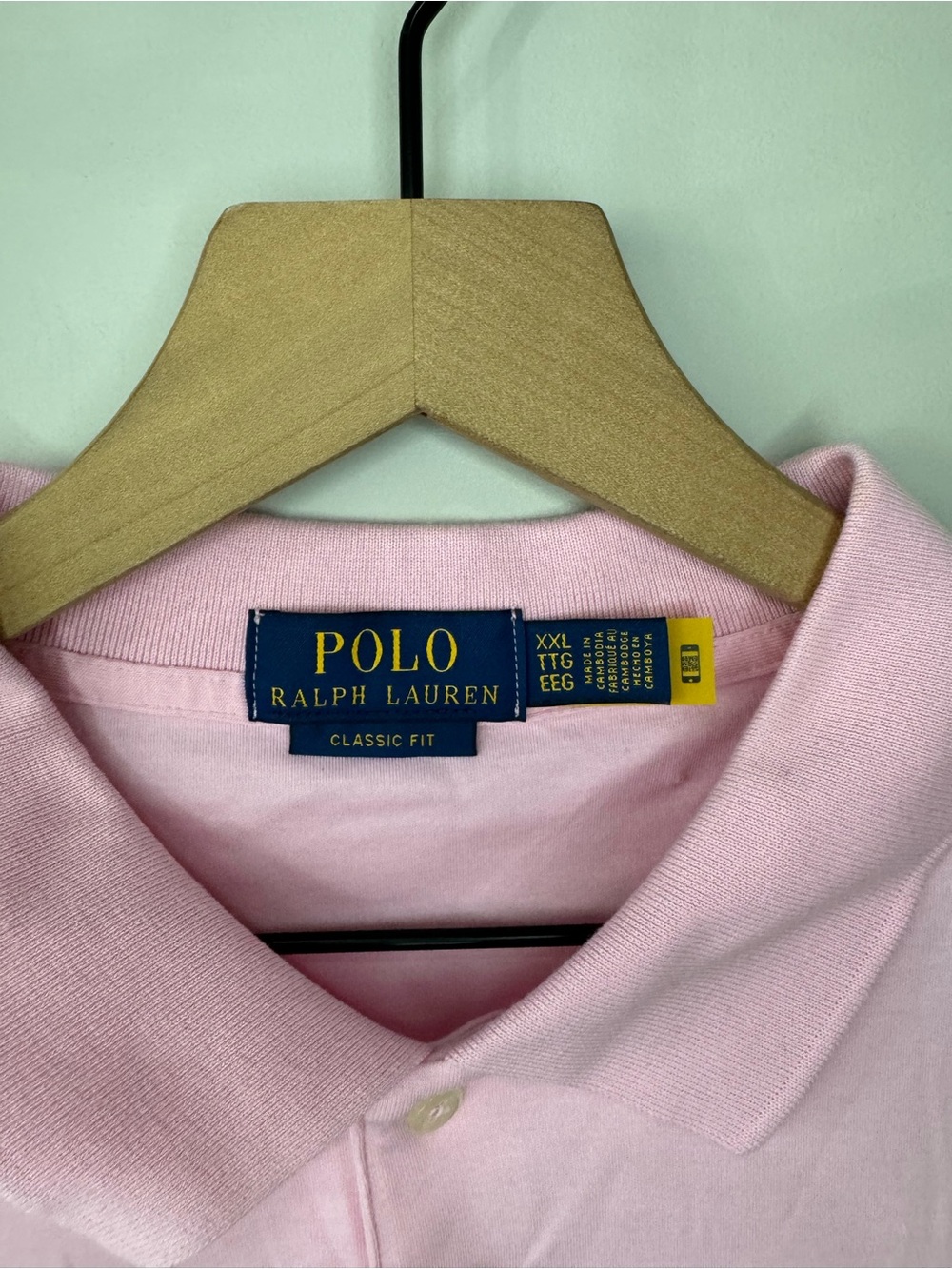 Polo by Ralph Lauren NWT Classic Polo Shirt - Pink Size XXL - Picture 5 of 11